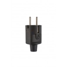 ABL Compact Stekker – Type 1505 | SCHUKO & Frans/Belgisch – Zwart (IP20)