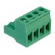 CS 4P Euroblock connector 2.5mm2 groen 12A