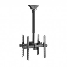 Showgear CLB3255SD TV Plafondbeugel Kort Dubbelzijdig - 32" tot 55" - 20 neerwaarts kantelbaar - verstelbare armlengte - 100272