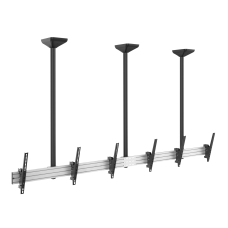 Showgear PCM4555L-3 Driedubbel Scherm Plafondbeugel Lang - 45" tot 50" - 20 neerwaarts kantelbaar - verstelbare armlengte - 100283