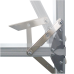 DMT Fast-Setup Screen Pro Robuust draagbare beamer projectiescherm - 100'' - 4:3 - 2032 x 1524 mm (BxH) - 100430