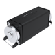 SEETRONIC Glasvezel Koppelstuk 2x SO2DF connectors Zwart - 102073