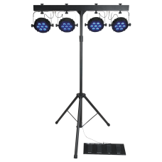 Showtec Compact Power Lightset MKII - inclusief tas, voetschakelaar en standaard - 30268