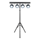 SHOWTEC Luna Four Bar 60 T-bar - 4x 60 W RGBW COB LED Spot - 30298