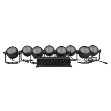 Showtec Stage Blinder FLEX Blaze Set van 8 x 100 W LED blinders + controller - 30785