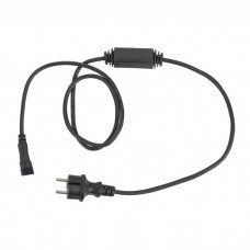 Showtec Power Cable for LED String / Icicle Zwart - Schuko plug - 41890