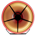 SHOWTEC Goliath Retro lichteffect met tungsten-simulatie en dubbele RGB LED-ring - 43325