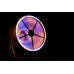 SHOWTEC Goliath Retro lichteffect met tungsten-simulatie en dubbele RGB LED-ring - 43325