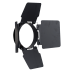 Showtec Barndoor for Spectral M800 - Zwarte vierbladige metalen barndoor - 43520