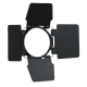 Showtec Barndoor for Spectral M1500 - Zwarte vierbladige metalen barndoor - 43543BD