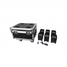 Showtec EventLITE 4/10 Q6 Set Flight Case incl. 6 x EventLITE 4/10 Q6 - 44068