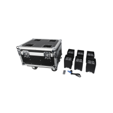 Showtec EventLITE 4/10 Q6 Set Flight Case incl. 6 x EventLITE 4/10 Q6 - 44068