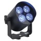 Showtec EventLITE 4/8 Mini Q4 IP65 Draagbare Spotlight - 44080