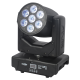 Showtec Shark Wash One - 7 x 12 W RGBWA-UV LED Wash Moving Head - 45020