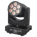 Showtec Shark Wash One - 7 x 12 W RGBWA-UV LED Wash Moving Head - 45020