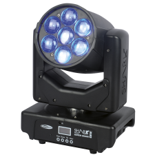 Showtec Shark Zoom Wash One - 7 x 15 W RGBW LED Wash Moving Head - 45021