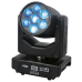 Showtec Shark Zoom Wash One - 7 x 15 W RGBW LED Wash Moving Head - 45021