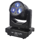 Showtec Shark Beam FX One - 3 x 40 W RGBW 3-in-1 LED Beam Moving Head - 45024