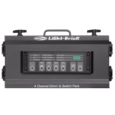 Showtec Lightbrick - 4-kanaals dimmerpack DMX - 50370