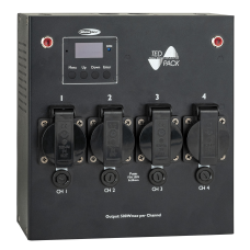 Showtec TED Pack BS13 - 4-Channel Dimmer Pack - UK Outputs - 50446UK