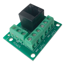 Nicolaudie Architectural RJ45 to Screw Terminal adapter voor de Nicolaudie Stick-serie - 50834