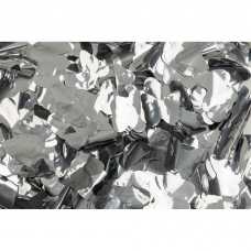 Showgear Metallic Confetti - Butterflies Zilver, Ø 55 mm, 1 kg, brandvertragend - 60923SM