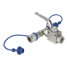 Showtec CO2 3/8 Q-lock release valve - Gesloten systeem - 61022