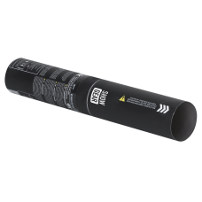 Showgear Handheld confetti cannon Small - Silver / White - 62000WS