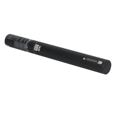 Showgear Handheld Confetti Cannon 50 cm, donkergroen, brandvertragend en biologisch afbreekbaar - 62010DG