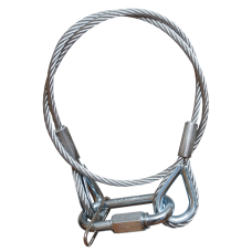 Showgear Safety Cable 60 cm - 5 mm, gecertificeerd - 70159
