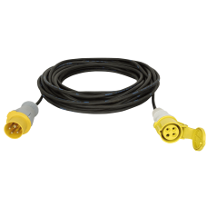 Lodestar Motorcable 20 m, CEE 4P 16A - Geel - 70299