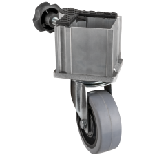 SHOWGEAR Mammoth Dex Single Leg Insert Swivel Wheel Zonder rem - 70695
