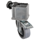 SHOWGEAR Mammoth Dex Single Leg Insert Swivel Wheel Met rem - 70696