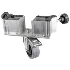 SHOWGEAR Mammoth Dex Double Leg Insert Swivel Wheel Met rem - 70698