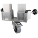SHOWGEAR Mammoth Dex Double Leg Insert Swivel Wheel Met rem - 70698