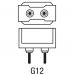 Osram HSD-150/70 G12 Osram - Gasontladingslamp 150W - 80940