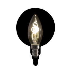 Showgear LED Filament Candle Bulb B10 - Spiraalvormige gloeidraad - 83265