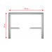 Wentex SET Frame - A Module - 81x100 cm (HxW) - 86104