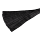 WENTEX Tie Ribbon for Backdrops 10 stuks - zwart - 89108
