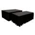 Wentex Podiumrok voor podiumdelen ZWART RECHT lengte 6.20m hoogte  40cm MCS 300 g/m² - 89280