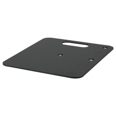 Wentex Baseplate - 60x60cm 14kg, Black - 89302
