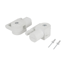 Wentex Innovative Systems (round) Drape Support Adapter Kit - Inner Ø 31 mm, outer Ø 36 mm, White - 89385