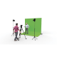 Wentex P&D Chromakey Curtain - 300 x 290 cm - 89480