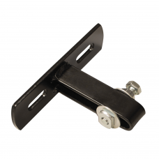 Wentex Eurotrack - Wall mounting bracket, Black - 100 mm - 89532