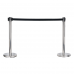 Showgear 2m Adjustable Crowd Barrier - Silver - 90000