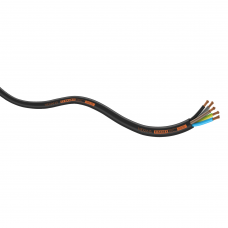 Titanex Neopreen kabel H07RN-F 5 x 2.5 zwart per meter - 90203