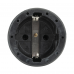 ABL Rubber Connector Female CEE 7/VII - - 90396