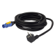 DAP Powercable Neutrik Powercon to Schuko - 10m - 90525