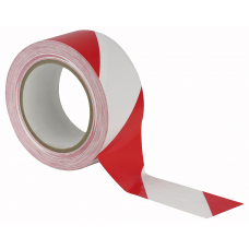 Showgear Floor-Marking tape 50 mm - Red / White - 90624