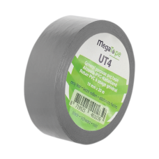 Megatape PVC Tape UT4 19 mm / 20 m, grijs - 90678 (Alternatief AT4) 